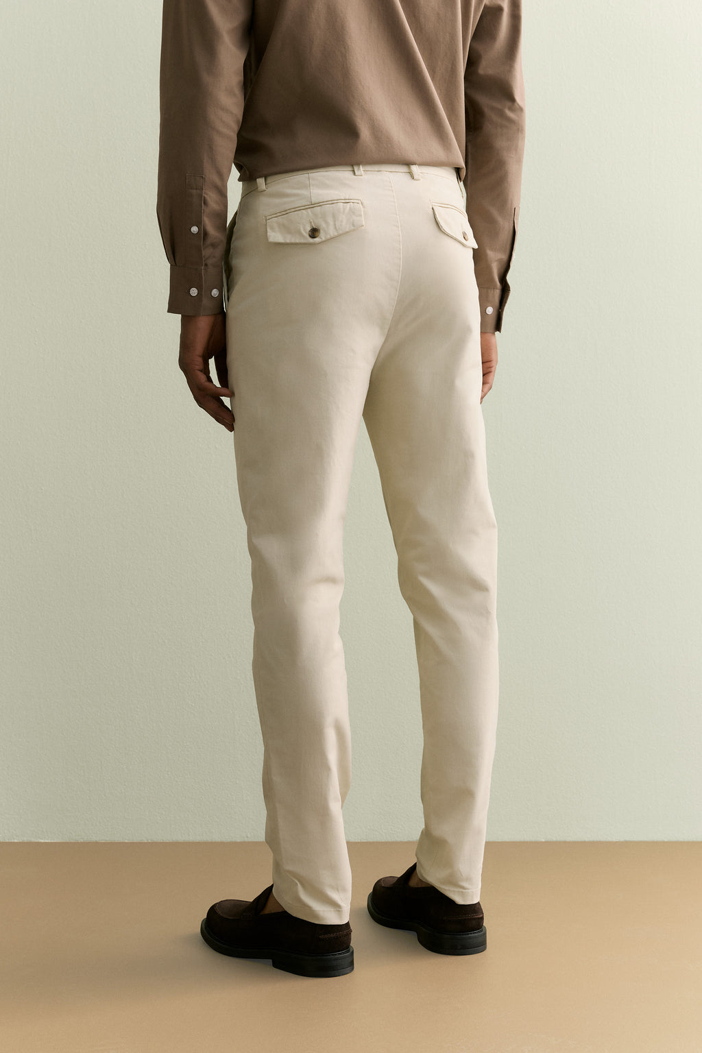 Pleat Front Chino Pant