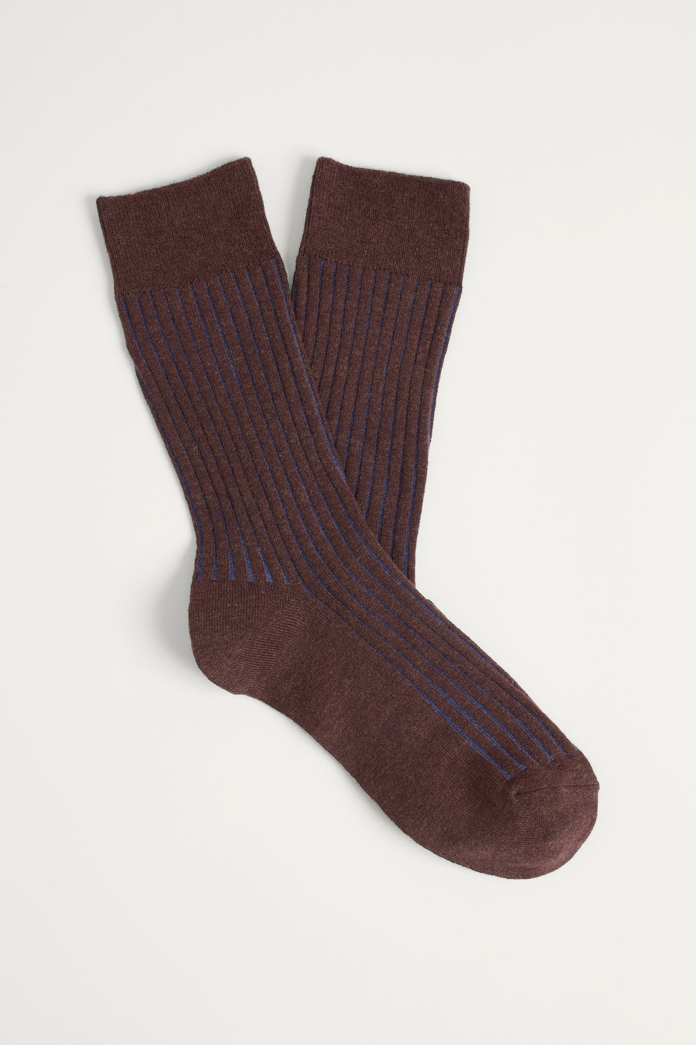 Contrast Rib Sock