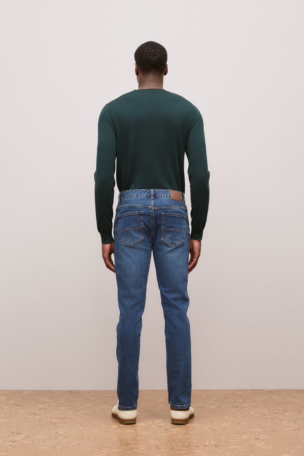 Modern Slim Mid Wash Jean