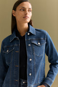 Cotton Blend Classic Denim Jacket