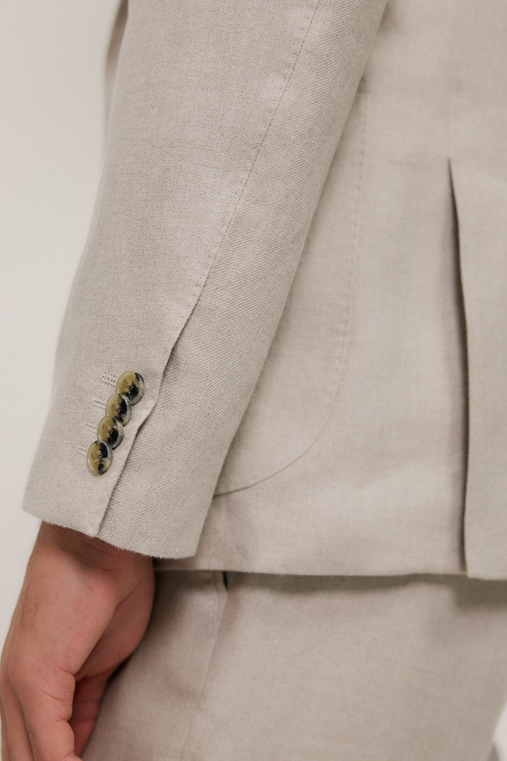Regular Fit Belgian Linen Blazer