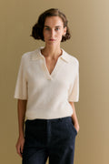 Alpaca Merino Blend Polo