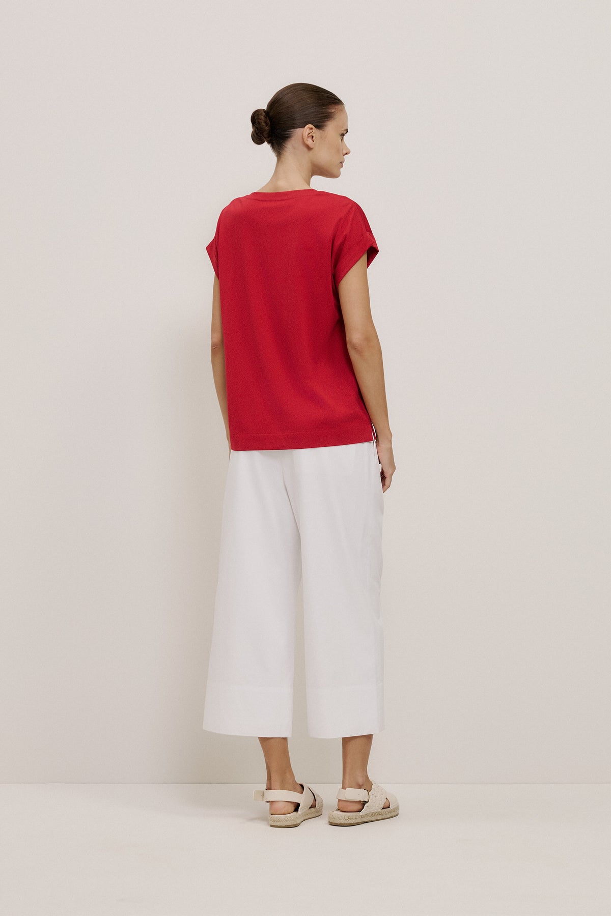 Australian Cotton Cuff Sleeve T-Shirt