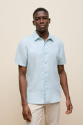 Linen End On End Short Sleeve Shirt