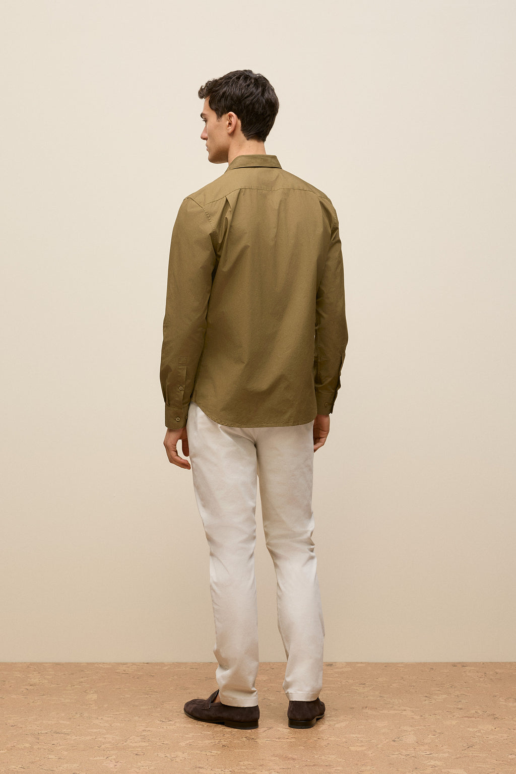 Tailored Fit Cotton Poplin Shirt