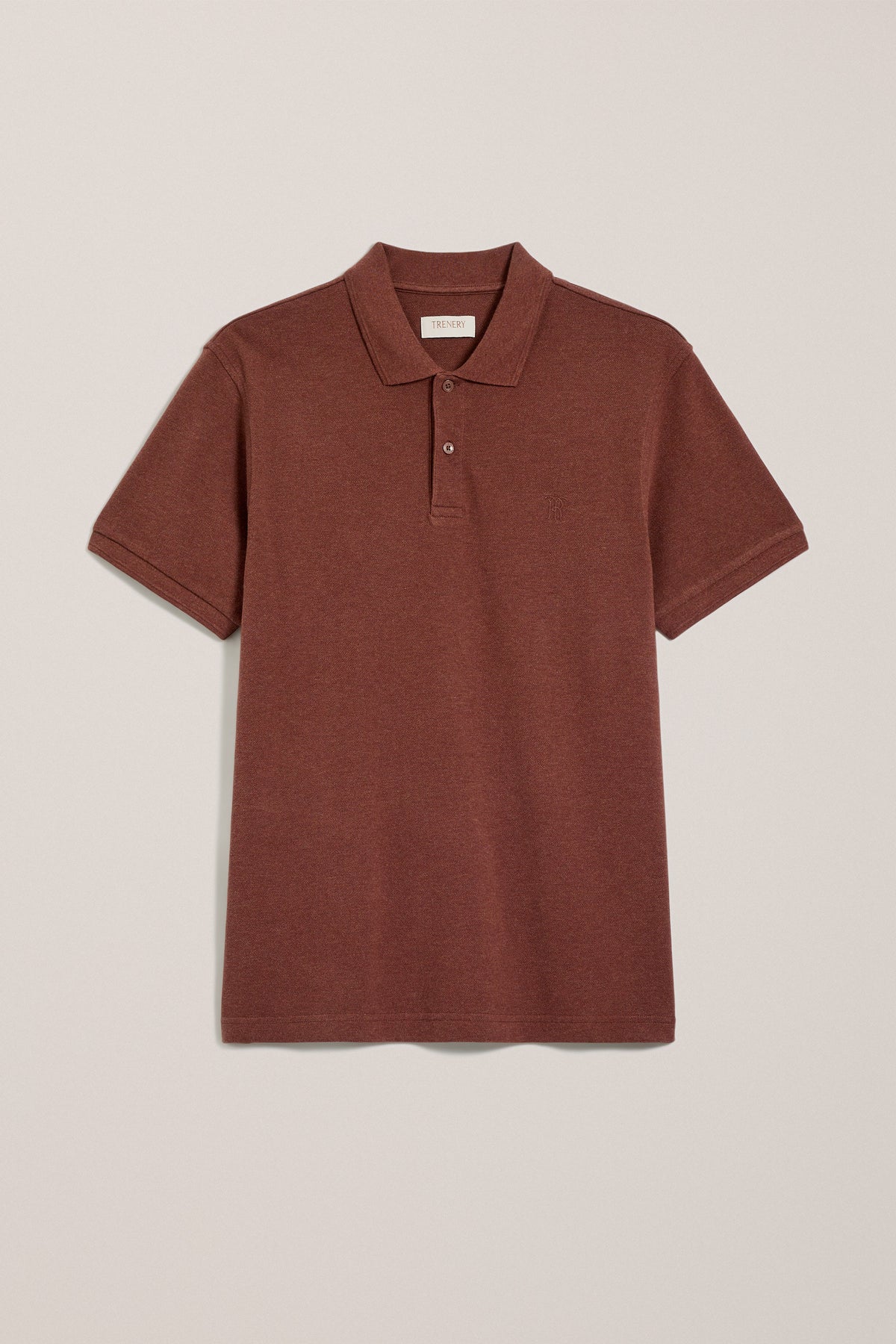 Pique Marle Monogram Polo