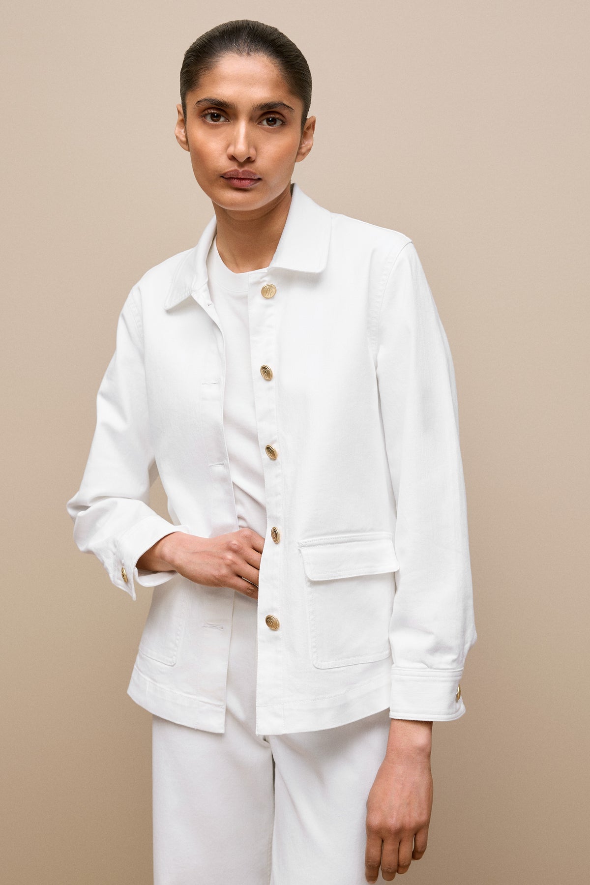 Pocket Detail Denim Jacket