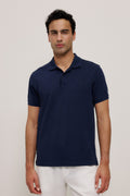 Pique Monogram Short Sleeve Polo