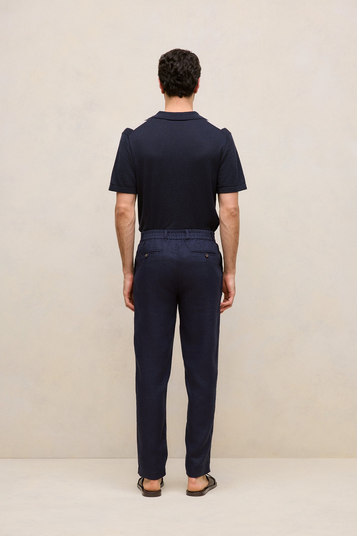 Linen Tailored Relaxed Pant