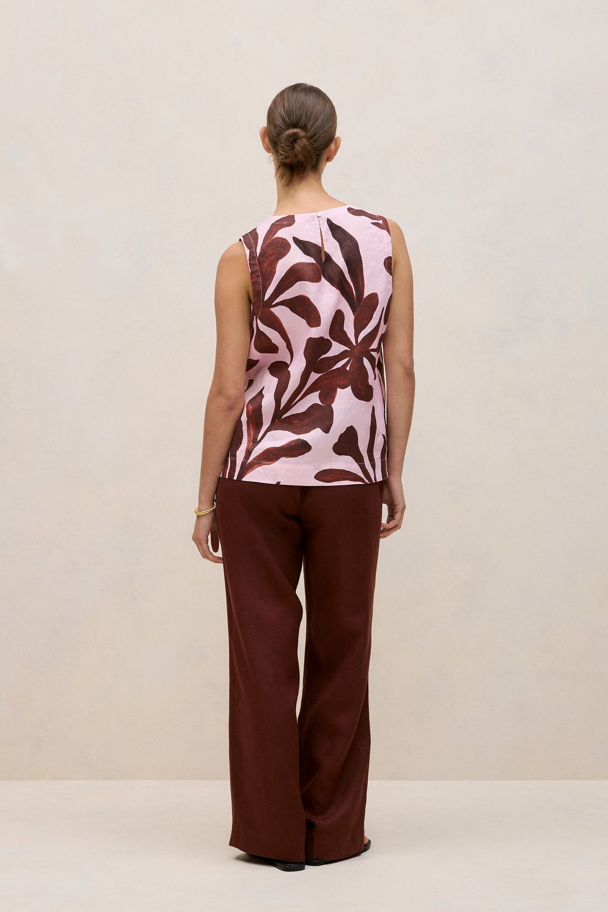 Wakame Linen Shell Tank