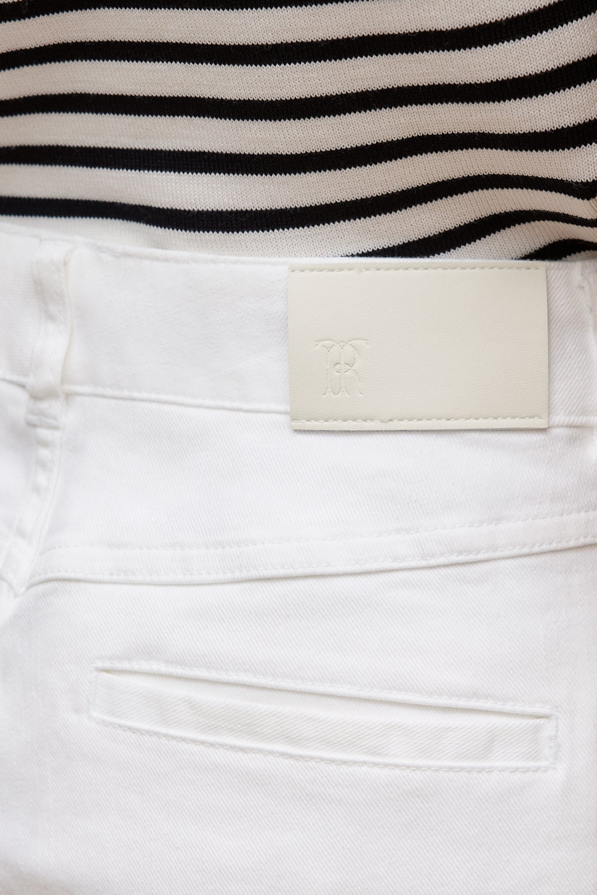 Australian Cotton Blend Denim Tailored Pant