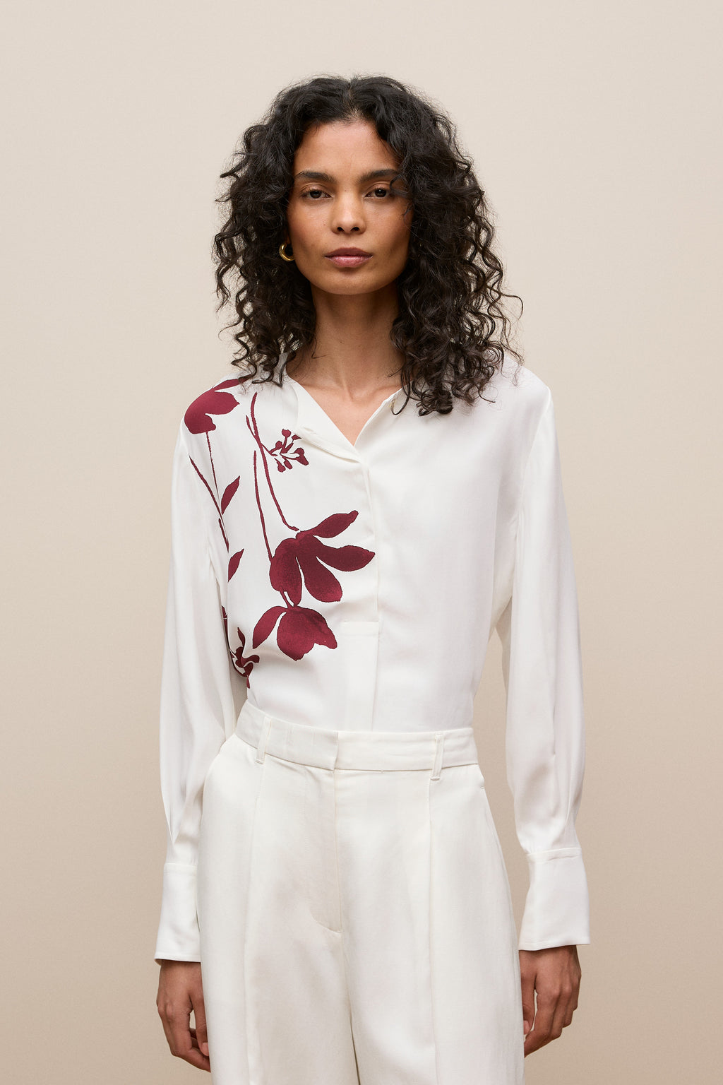 Wren Placement Floral Print Blouse