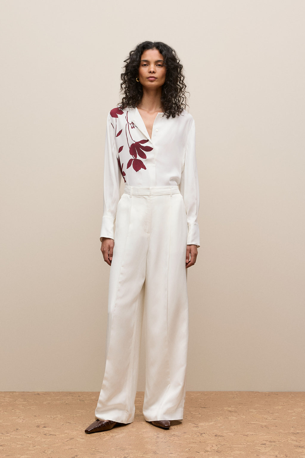 Wren Placement Floral Print Blouse