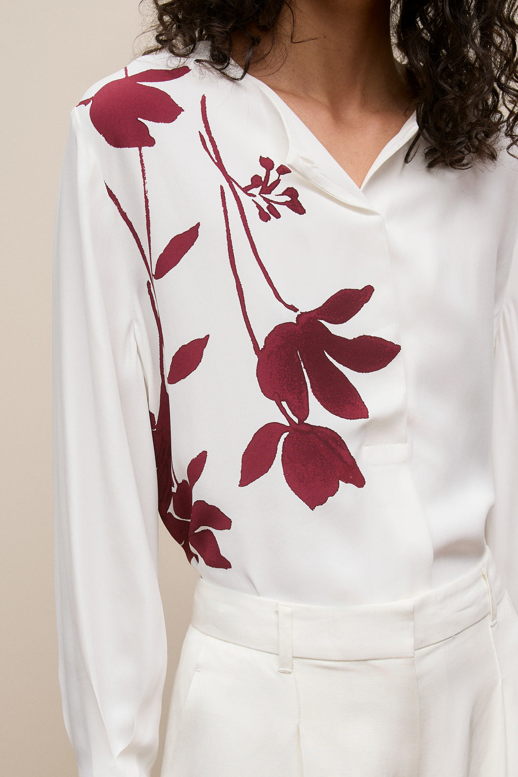 Wren Placement Floral Print Blouse