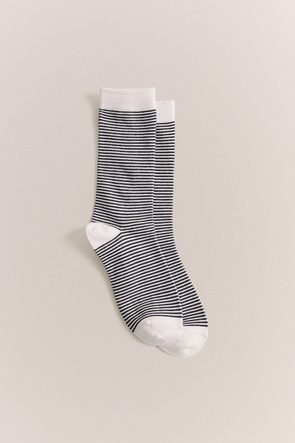 Multi Stripe Crew Sock