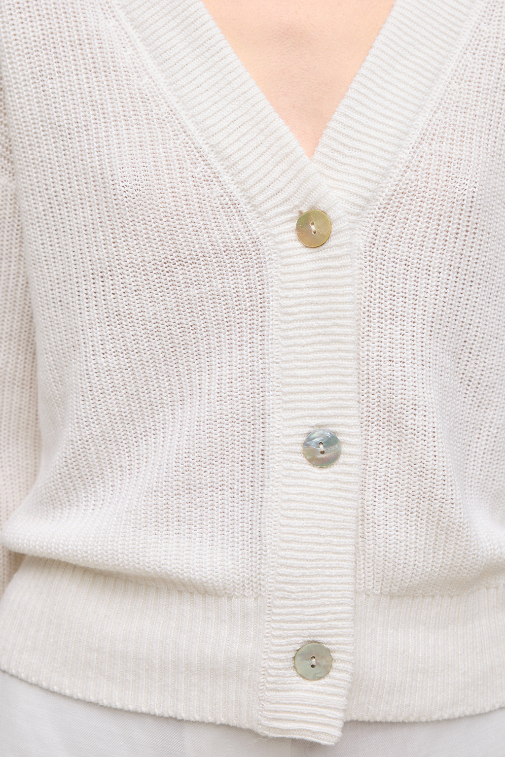 Linen Relaxed Cardigan