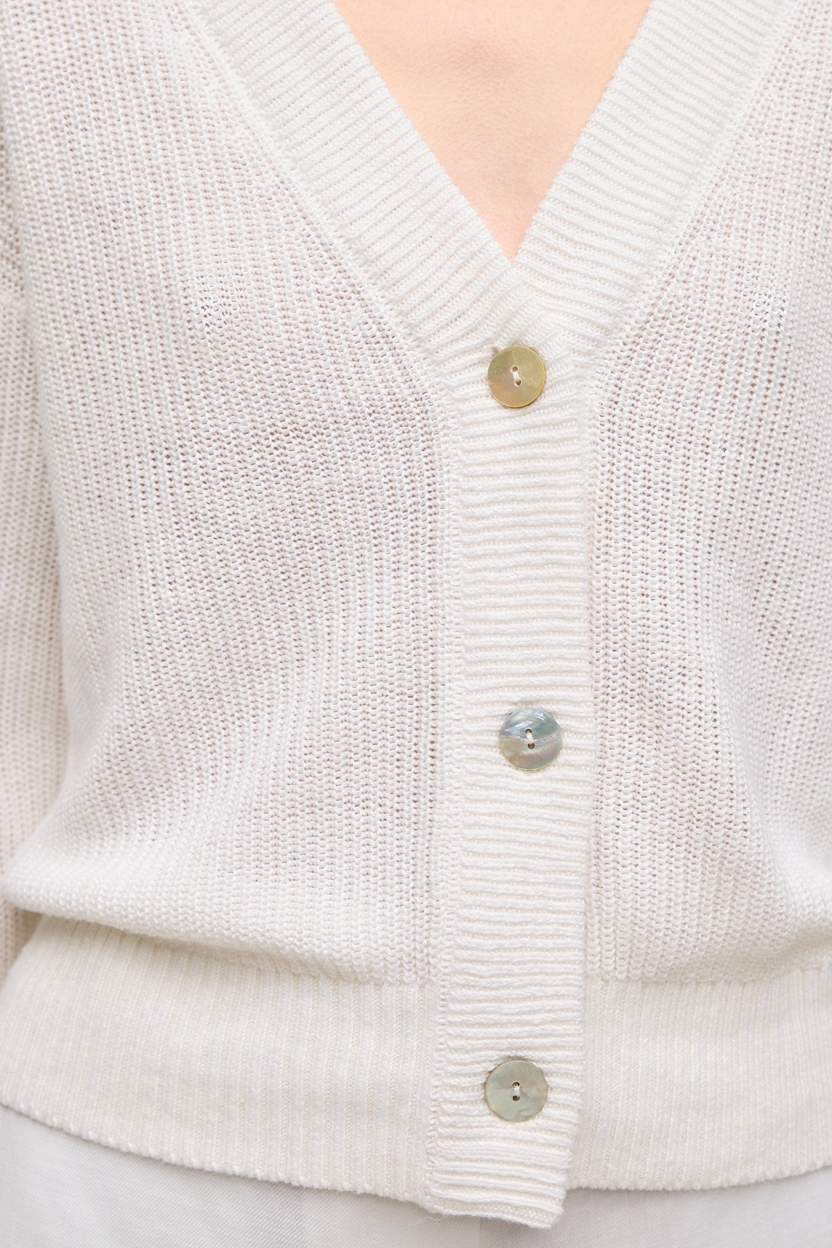 Linen Relaxed Cardigan