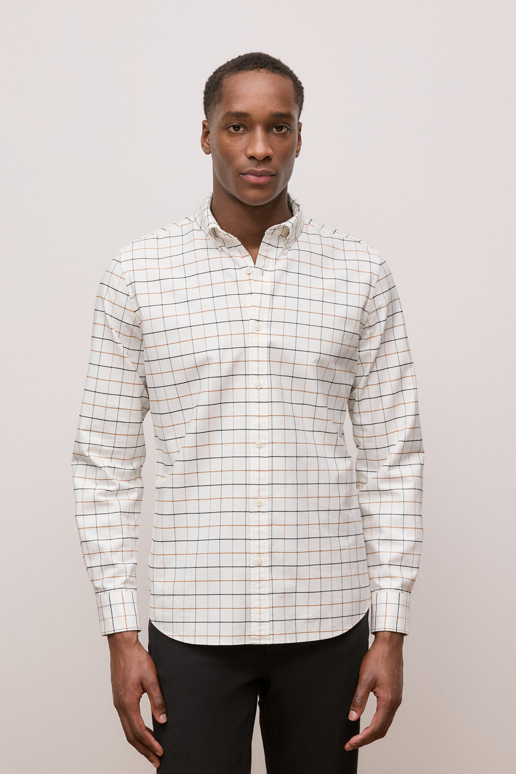 Fine Check Oxford Shirt