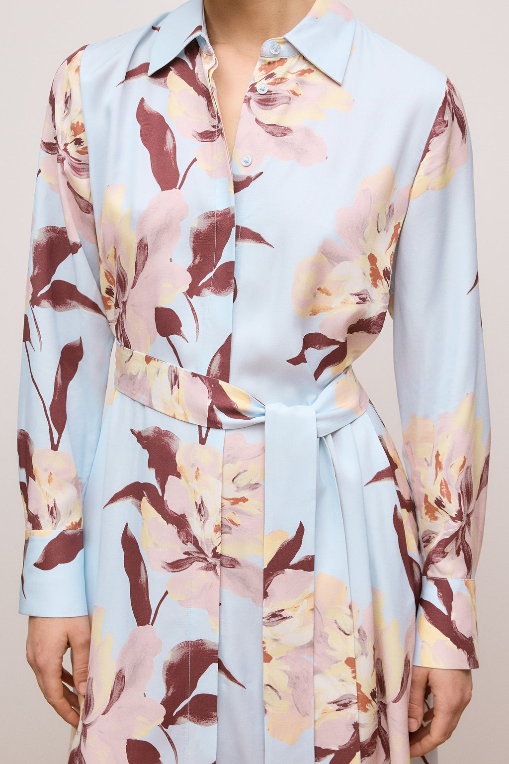 Camellia Shirt Dress