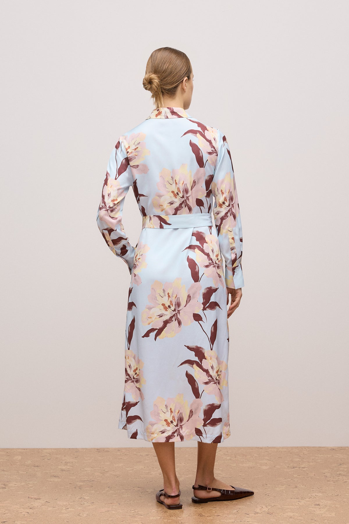 Camellia Shirt Dress