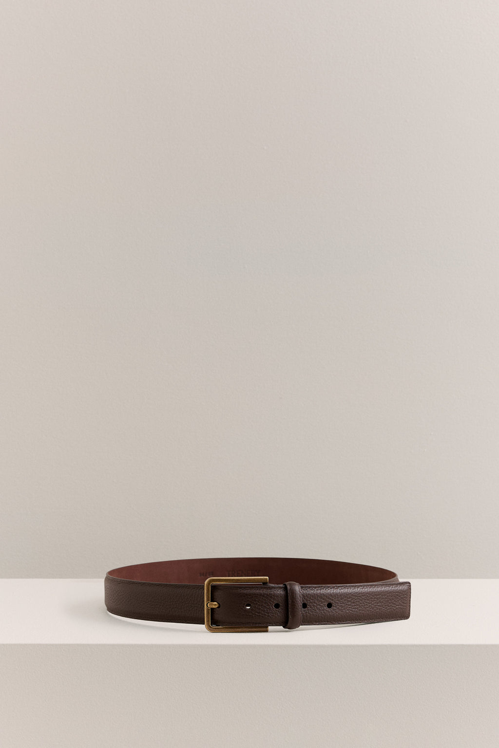 Mica Grain-Leather Belt