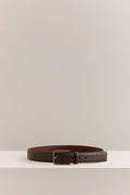Mica Grain-Leather Belt