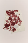 Roselle Fine Wool Scarf