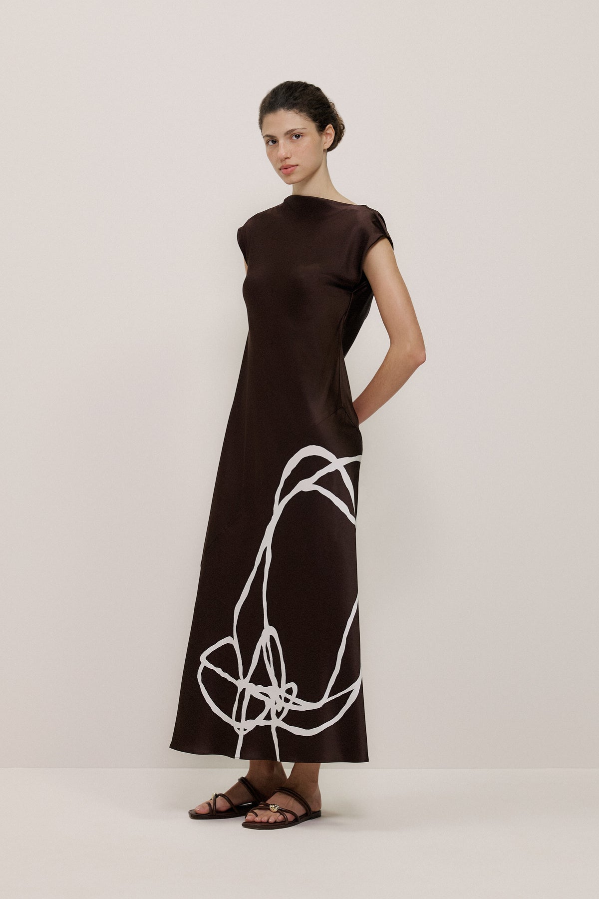 Camie Lyons X Trenery Silk Dress