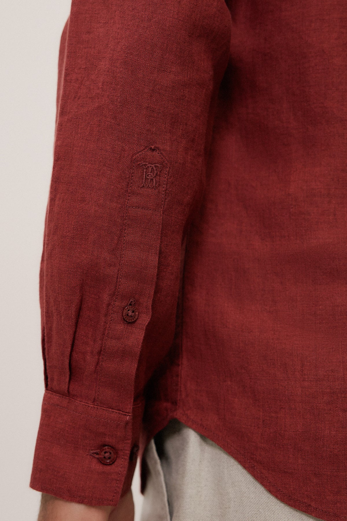 Tailored Fit Delave Linen Shirt