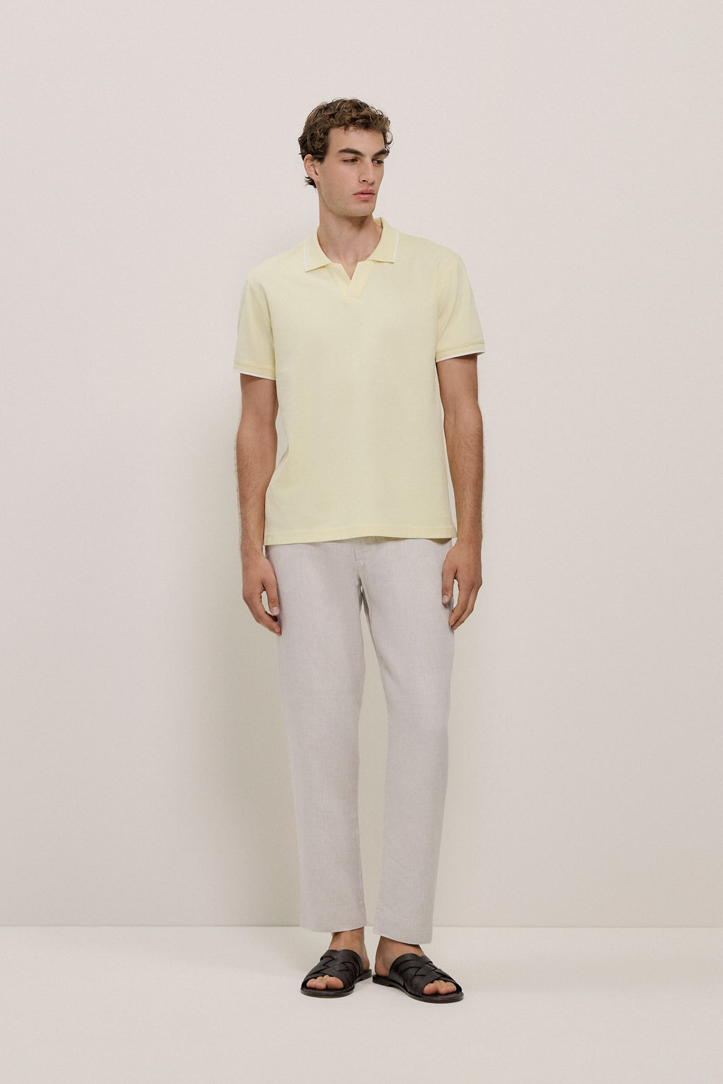 Mercerised Cotton Pique Polo