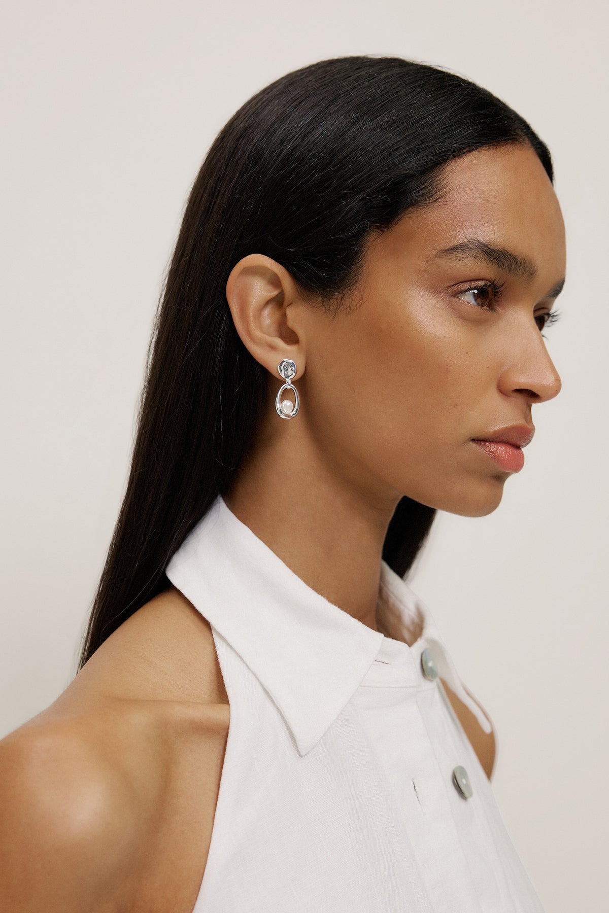 Mare Pearl Drop Earrings